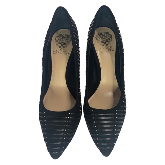 Vince Camuto - Narissa Black Suede - Picture 1 of 5